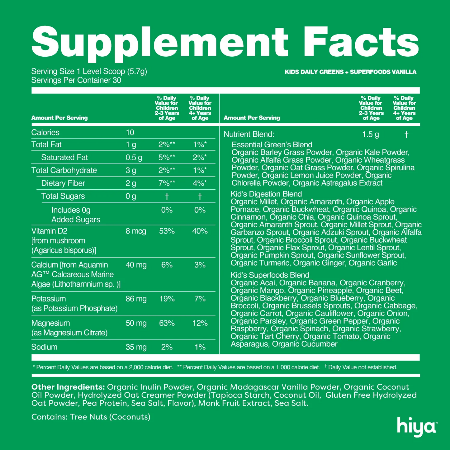 Kids Daily Greens + Superfoods Chocolate